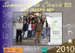 ciencia 2010 12-11-10 CES CRISTO REY 4
